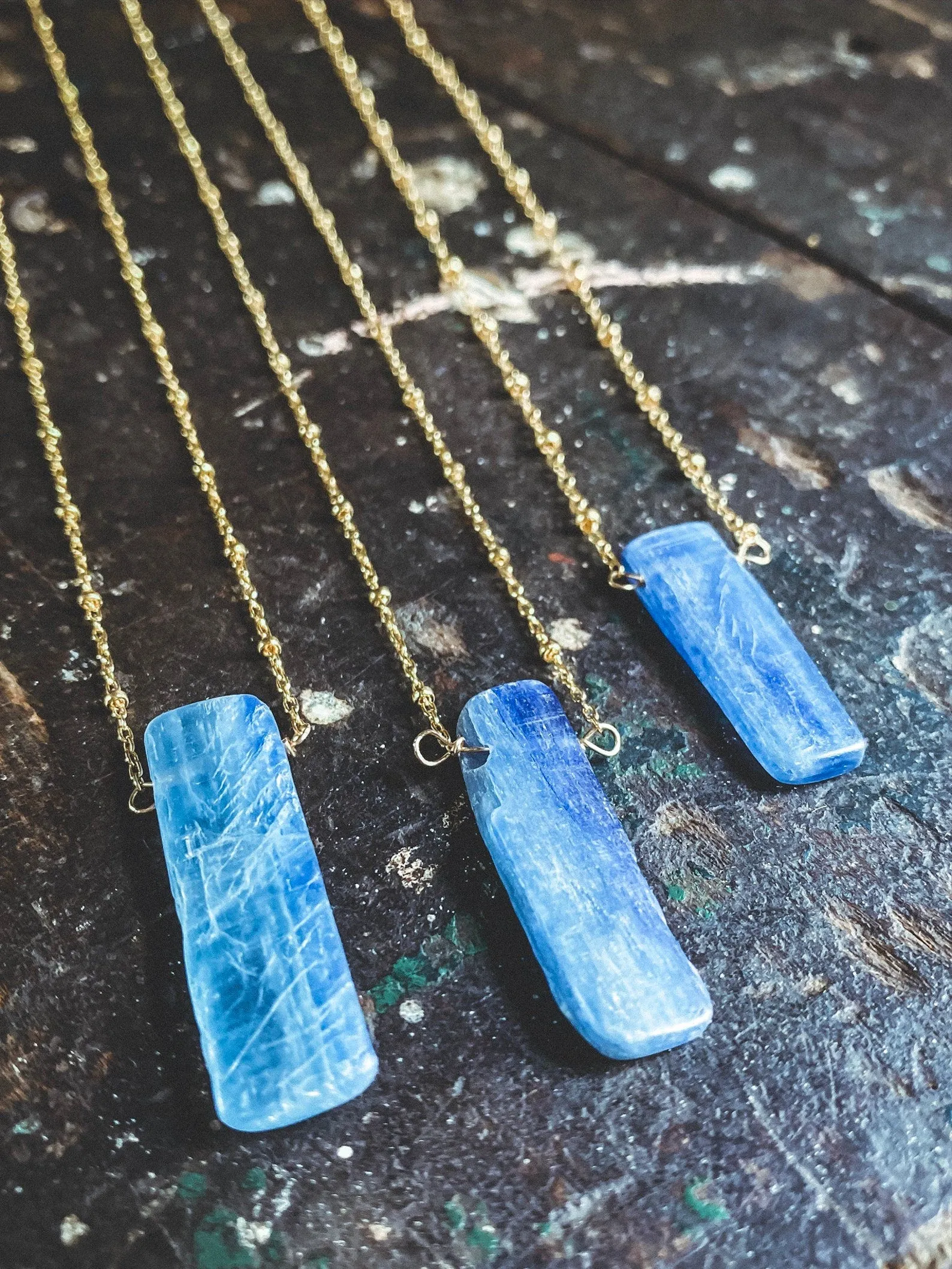 Speak Your Truth Kyanite Necklace