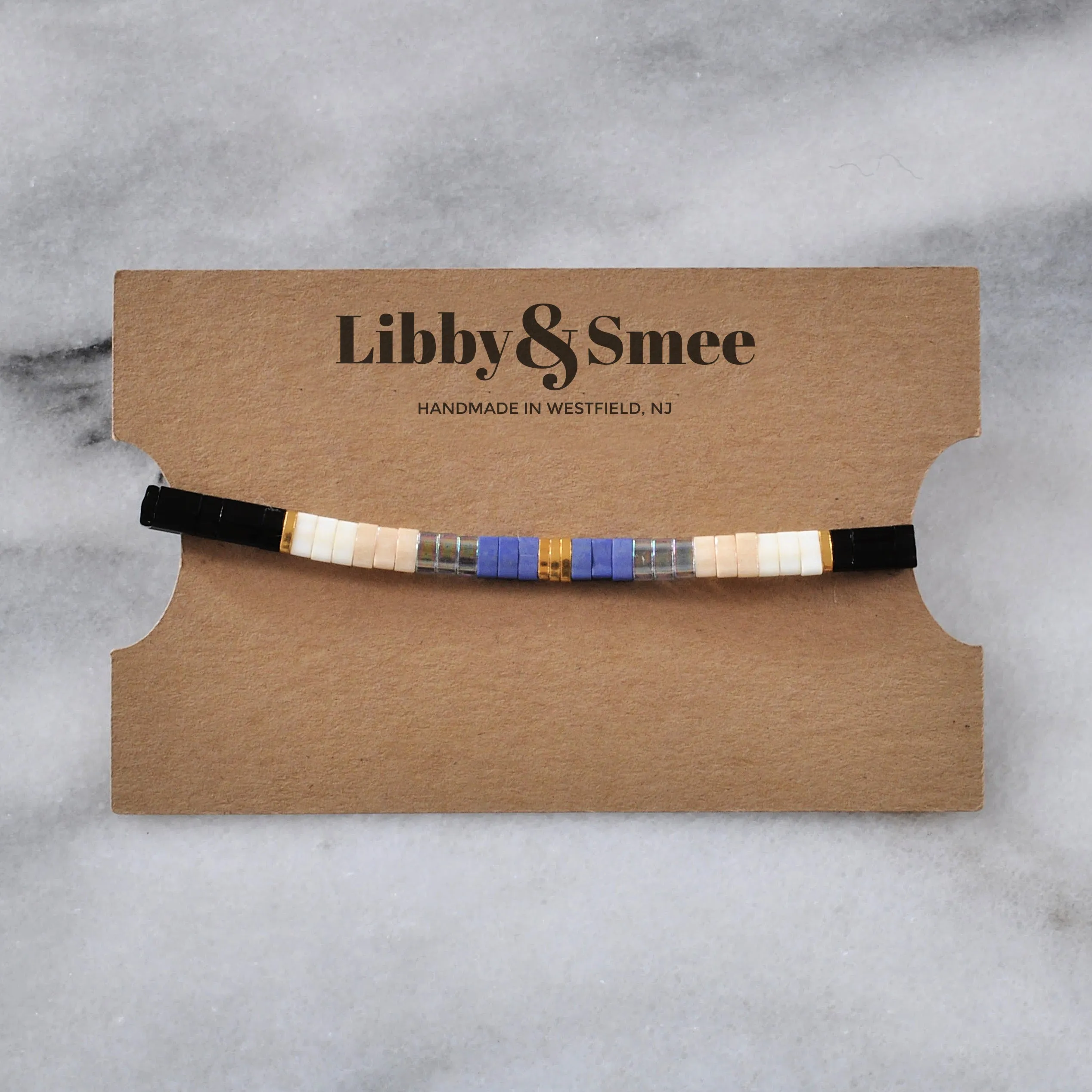 Stretch Tile Bracelet - MIDNIGHT COLORBLOCK