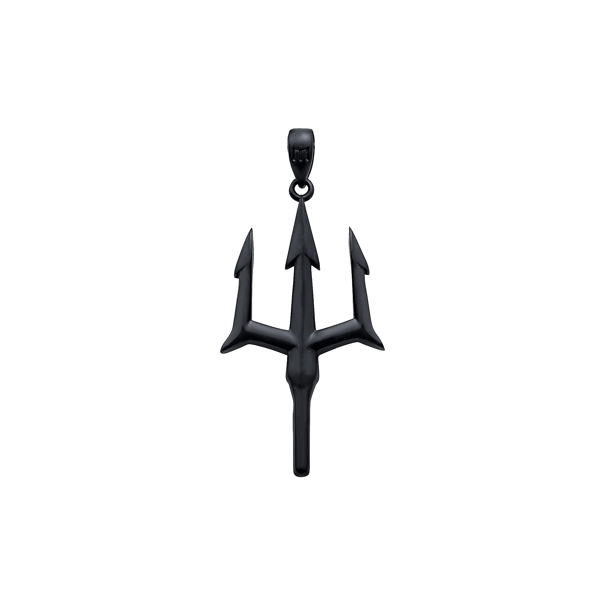 Trident Pendant - Black