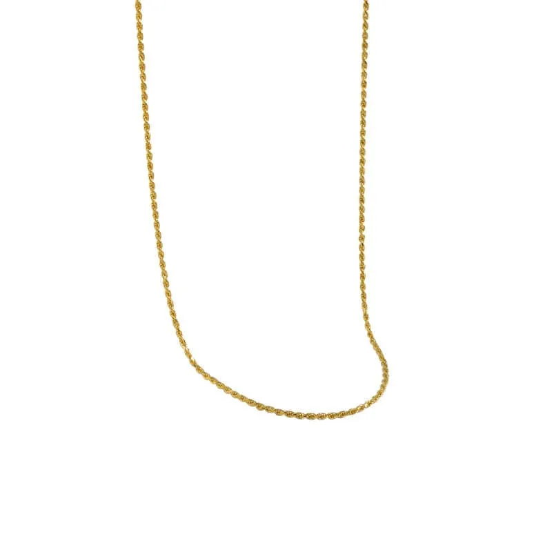 Twist choker necklace Sterling Silver Gold Vermeil