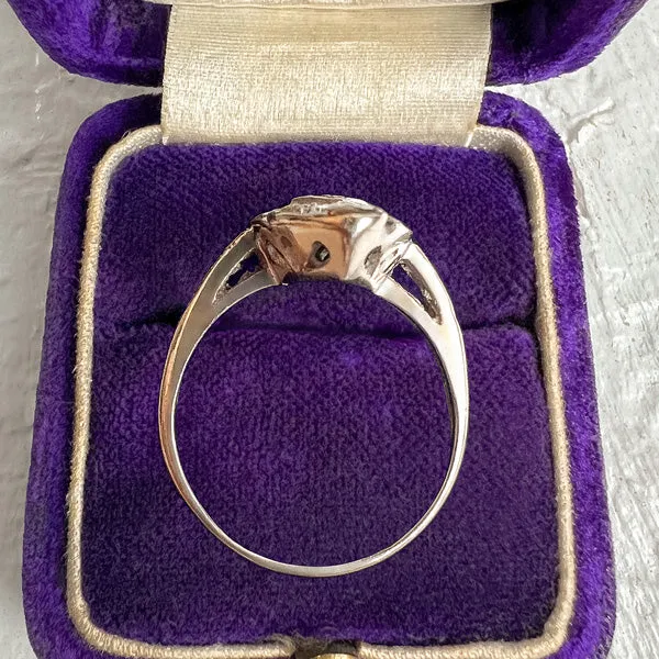 Vintage Diamond Dinner Ring