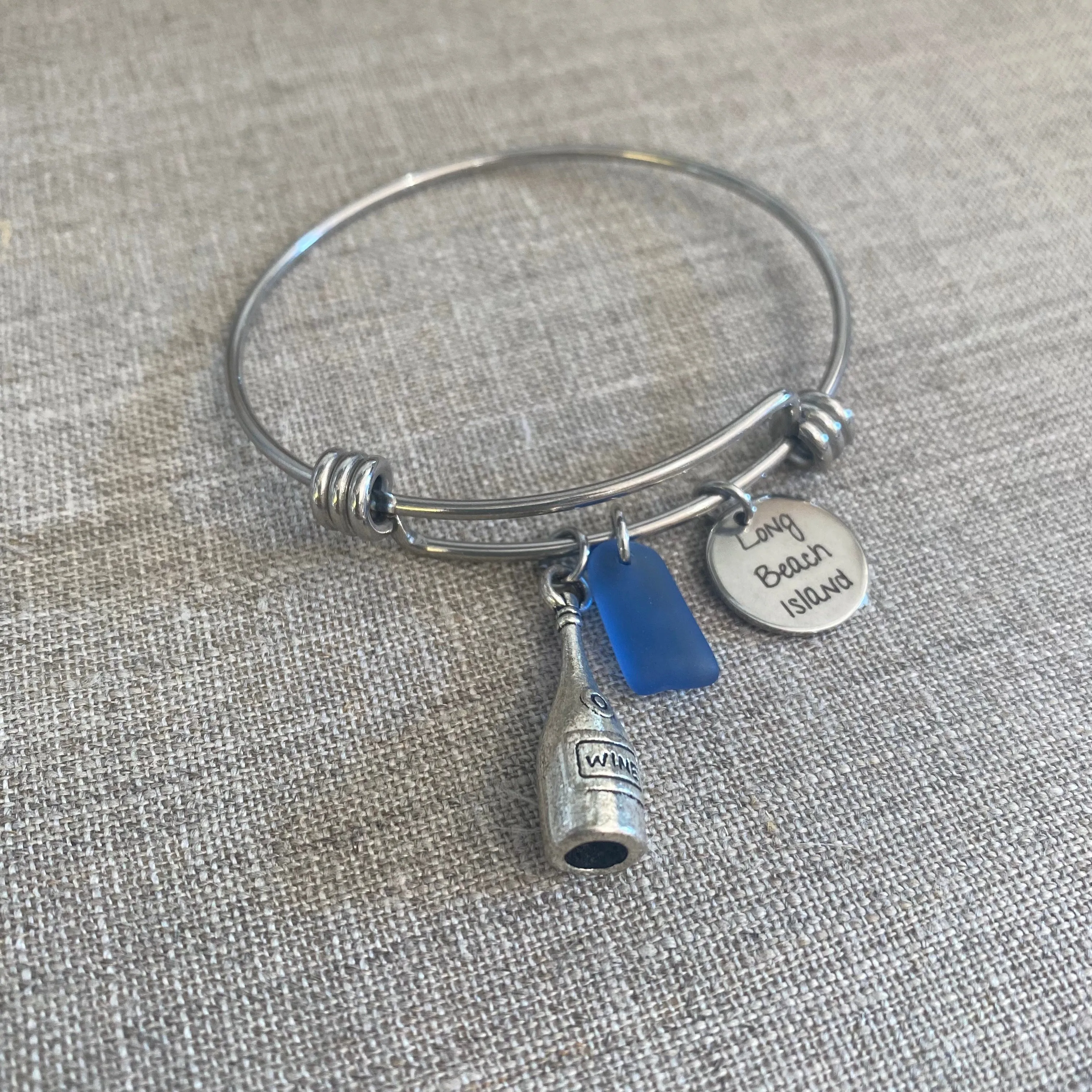 Wine O'Clock Somewhere Beach Bangle