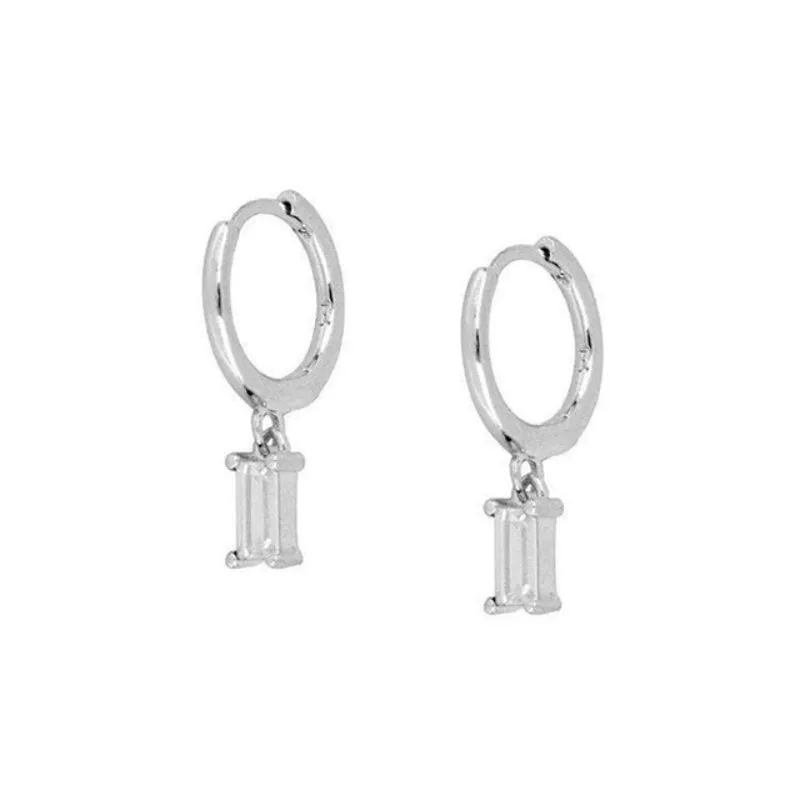 Women Crystal Hoops Jewelry Earring