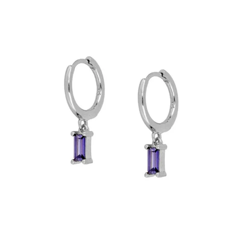 Women Crystal Hoops Jewelry Earring