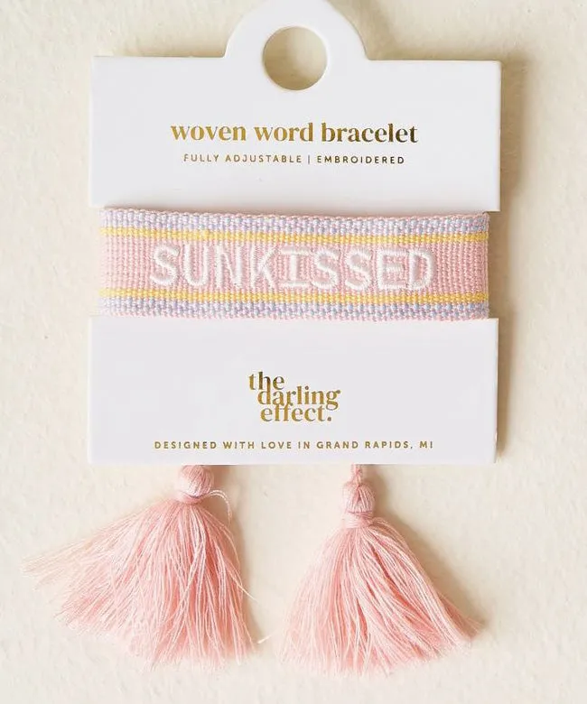 Woven Bracelet - Sunkissed